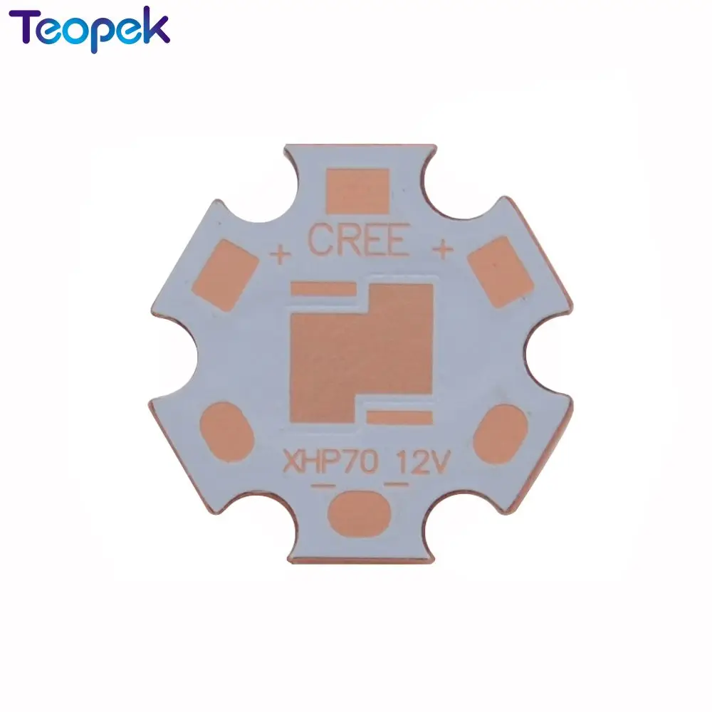 Светодиодный теплоотвод Cree XHP70 12 В/6 в 16 мм/20 мм 10 шт./лот | Лампы и освещение