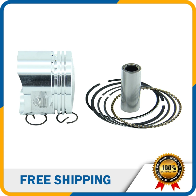 Поршневой 54 мм кольцо 14 Булавки поршневых колец Наборы комплект для Lifan 138cc Air cooling