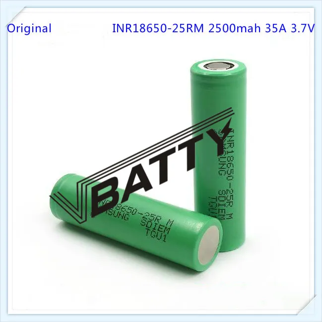 Для Samsung ICR18650 25RM батарея 2500mah 35A 3 7 V литий ионный аккумулятор Горячая Распродажа