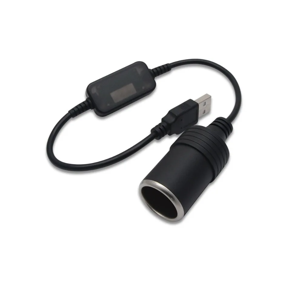 USB розетка для автомобильного прикуривателя Мощность Женский конвертер адаптер
