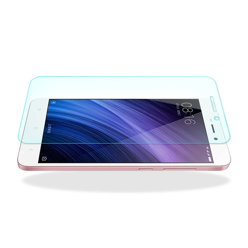 Закаленное стекло Мембрана для Xiaomi redmi 4A мобильный Стальной Фильм красный Mi4a