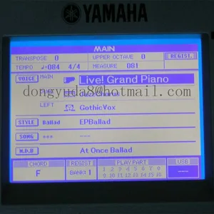 ЖК-экран для psr s500, s550, s650, 6 мм, 8 дюймов, DGX520, DGX-620, DGX630, DGX640