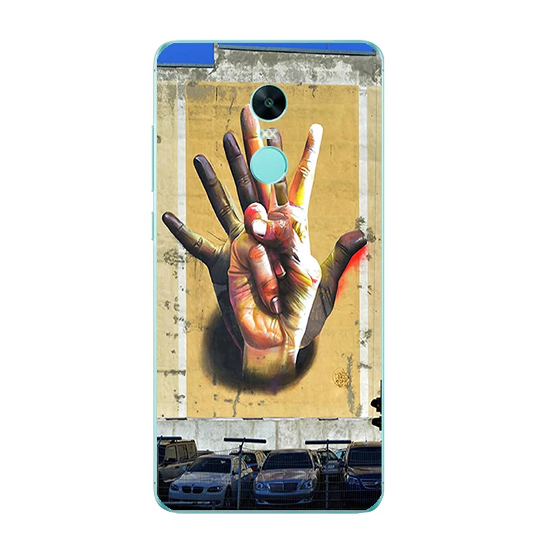 Для Xiaomi Redmi Note 3/Redmi Note 4X 5A Phone случай для Redmi Примечание 4/Pro Shell для Redmi Note 2 Funny Life Design - Цвет: 6388 17
