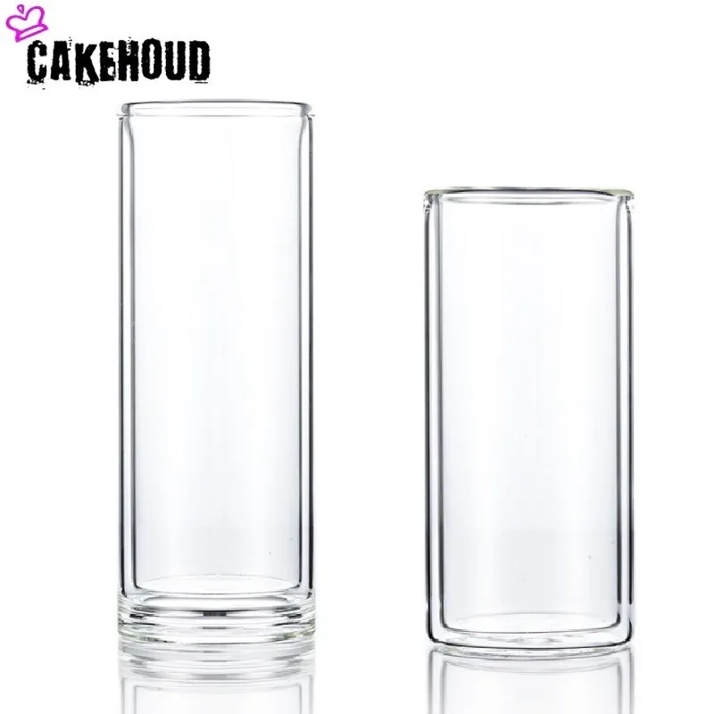 Кухонная кружка CAKEHOUD из высокотемпературного двойного стекла пивная большого