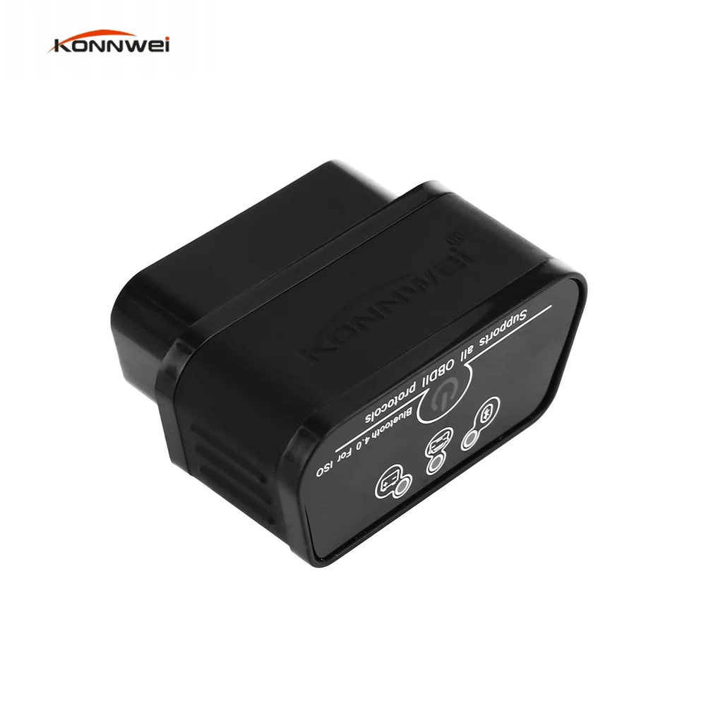 Konnwei KW903 Bluetooth 4 0 Автомобильный диагностический сканирующий инструмент OBDII