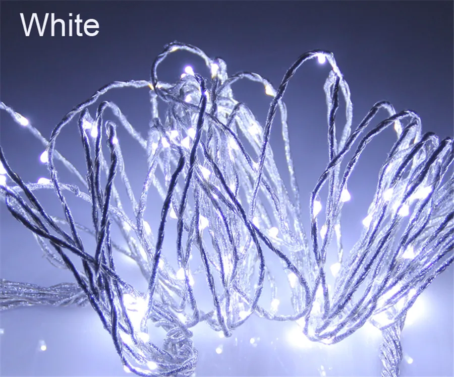 Светодиодная гирлянда 10 м 33 фута 100 светодиодов 5 В питание от USB|string lights 10m|light 10mled