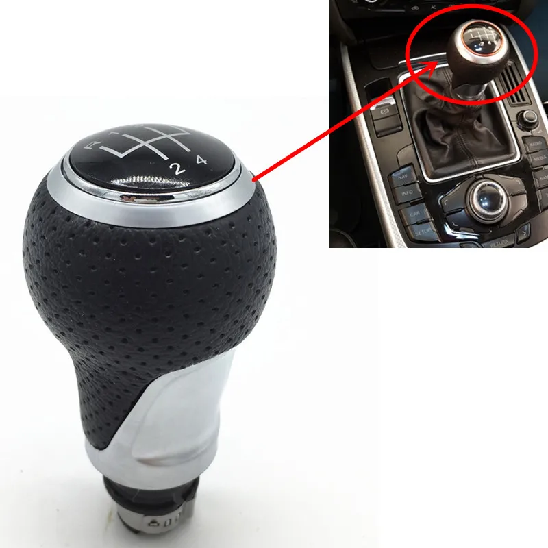 Ручка для Audi A4 S4 B8 8K A5 8T Q5 8R S Line 2007 2015|car gear shift|car shift knobgear knob |