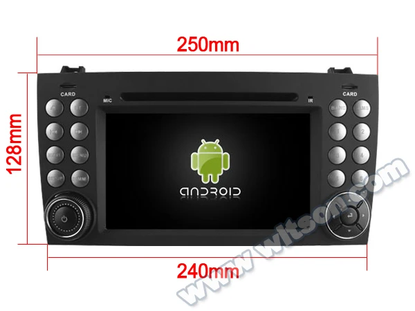 WITSON Android 8 0 ips HD Экран для Benz R171 SLK200 SLK230 SLK280 автомобильный DVD gps 4 Гб Оперативная