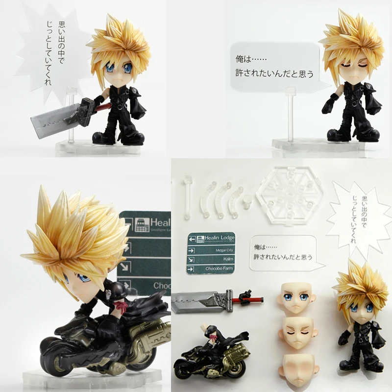 10 видов стилей 10 см оригинальные Ver Final Fantasy игрушки Nendoroid TRADING ARTS KAI Mini Кукла Классическая персональная Коллекционная модель с коробкой