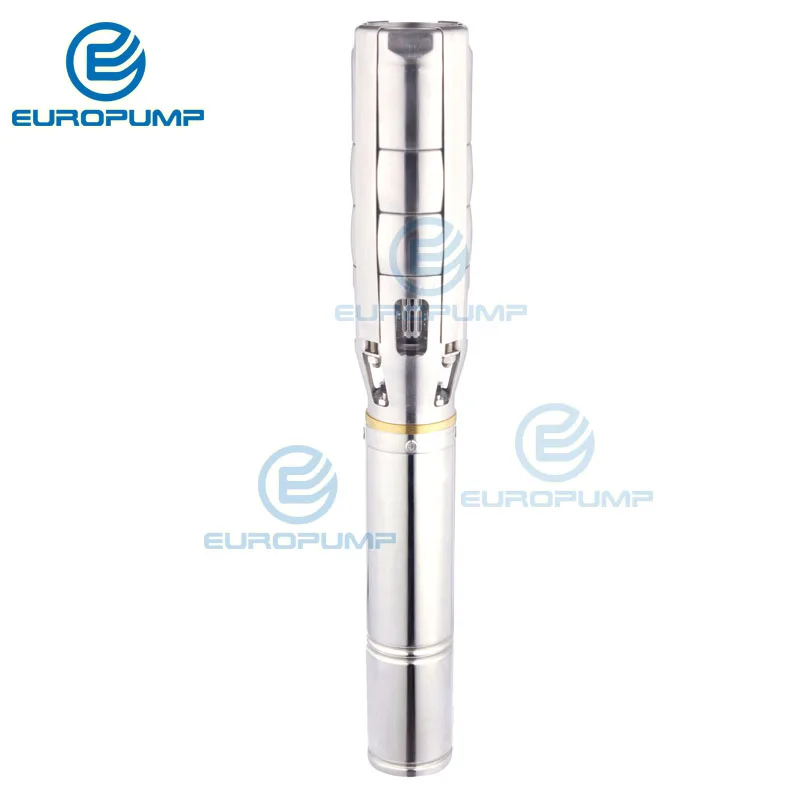 Солнечный насос EUROPUMP 6 дюймов 10 л. С. выход 3 дюйма Максимальный подъем 101 м расход