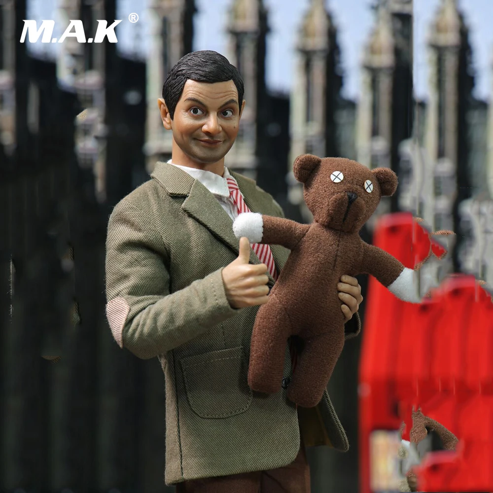 Коллекция 1/6, полный набор, Мужская фигурка Роуэна Аткинсона, Mr Bean, коллекционная фигурка 12 дюймов, Мужская фигурка, модель