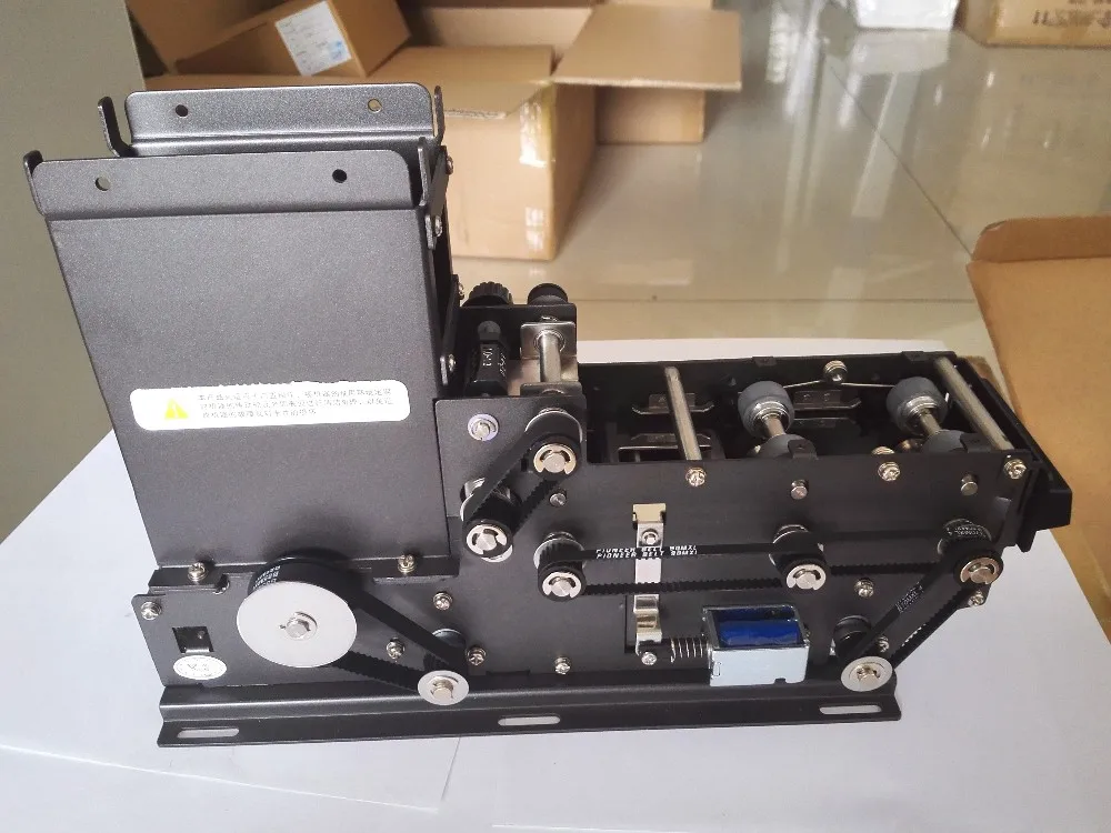 RS-232/ttl интерфейс автоматический диспенсер для карт/Электронный диспенсер для карт, IC/RFID диспенсер для пластиковых карт