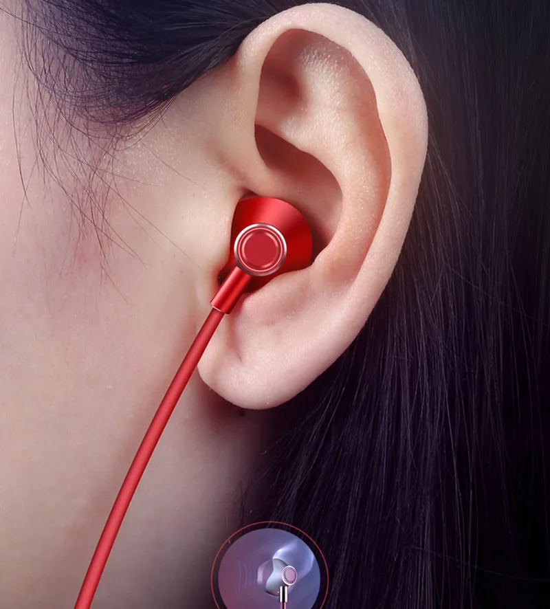 Bluetooth наушники/Bluetooth гарнитура 5,0 с креплением на шею бинауральные Висячие шеи Спортивные Беспроводные наушники/беспроводная гарнитура