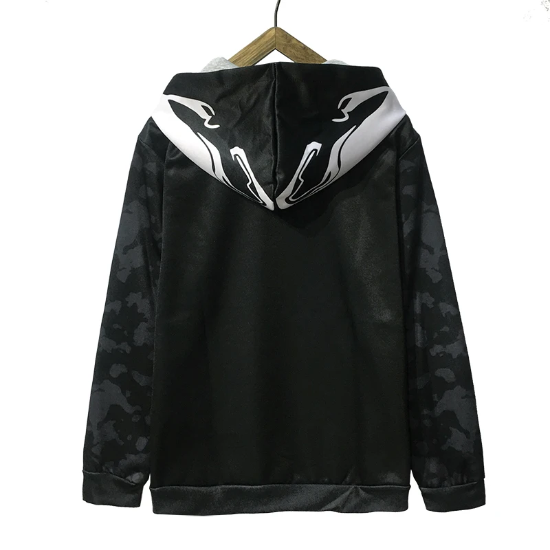 CostumeBuy симбиота Venom костюм Эдвард Эдди Brock Косплэй карнавал супергерой Venom Косплэй пуловеры куртка L920