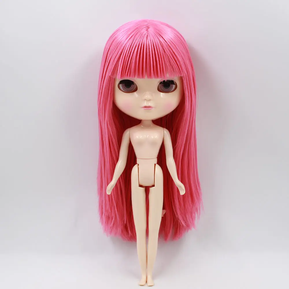 like the picture Ледяная Обнаженная кукла такая же, как Blyth, с макияжем, более низкая цена, подходит для того, чтобы сделать для нее самостоятельно - Цвет: like the picture