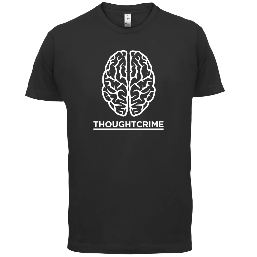 Мужская футболка с надписью thudercrime Orwell/1984/Book/Reading/Orwellians коротким рукавом хит