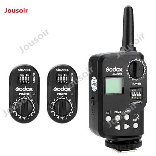 Godox FT-16 Wireless Power Controller Remote Flash Trigger+2x FTR-16 Receiver for Witstro AD180 AD360 Speedlite CD50 | Электроника