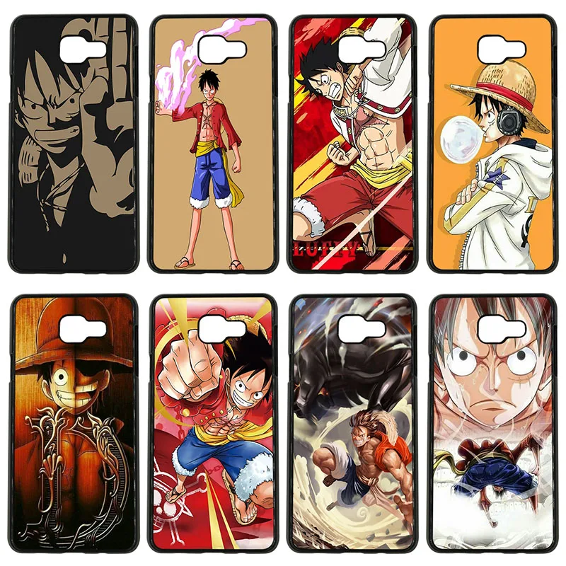 Cartoon One Piece Luffy Cell Phone Cases PC Hard Plastic Cover for Samsung Galaxy S8 S9 Plus S3 S4 S5 Mini S7 S6 Edge Case |