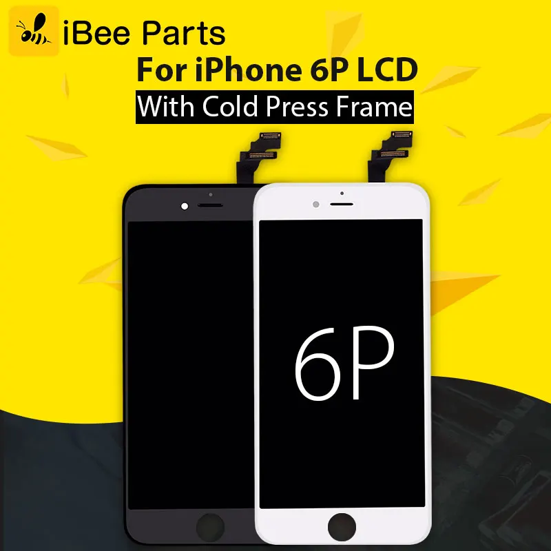 IBee запчасти 10 шт. 100% гарантия для Tianma AAA iPhone 6 Plus ЖК дисплей 5 дюймов ScreenTouch Стекло