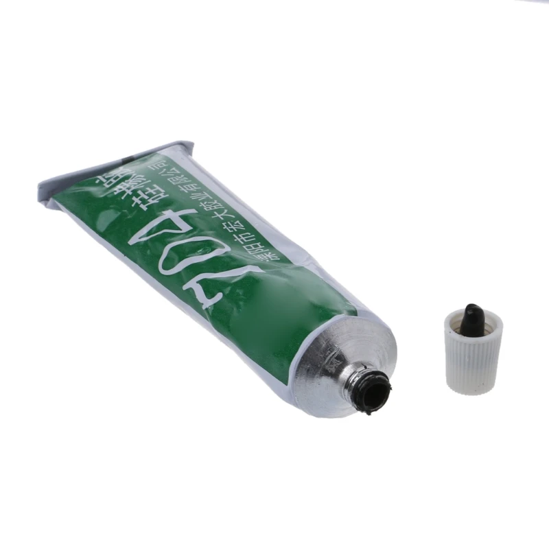 Cola de Vedação de Borracha de Silicone com Resistente a Altas Temperaturas 704 Fixa à Prova d Água Preta