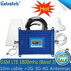 Lintratek GSM LTE 1800 2g 4g повторитель сигнала для сотового телефона 70dB усиление DCS 1800MHz 4g усилитель GSM усилитель сигнала с 4g антенной