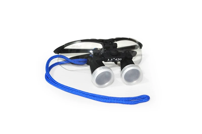 Высококачественные роскошные новые черные Бинокулярные лупы 3.5X 420 мм оптическое