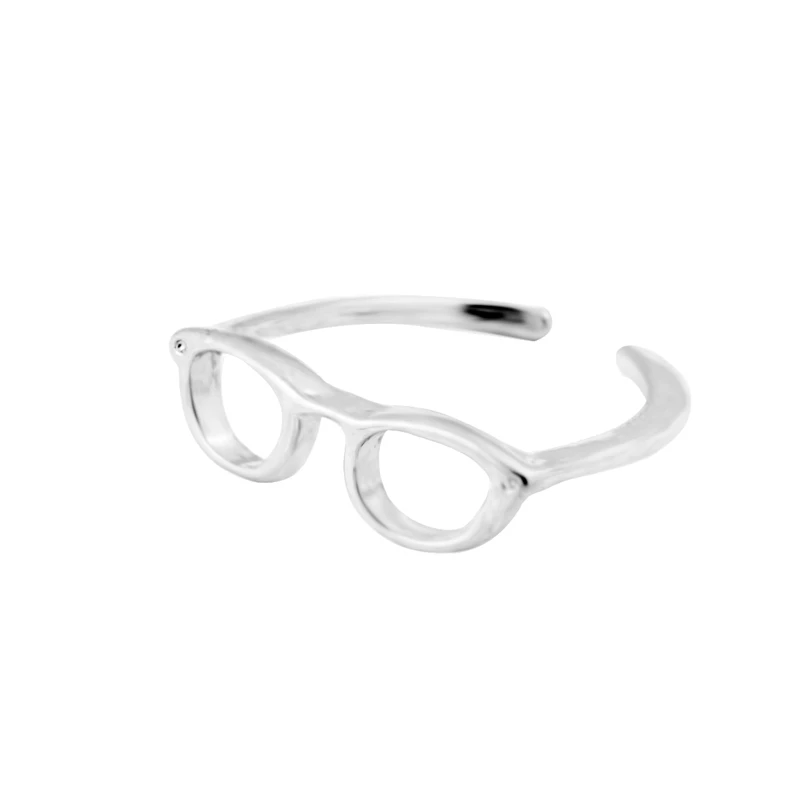 Мини 1 шт. новые модные ювелирные изделия милые панк очки перстни для женщин