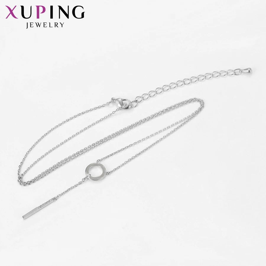 Мода Xuping Темперамент Длинная цепочка Цепочки и ожерелья ювелирных изделий для Для женщин на День Благодарения рождественские подарки ко дню S74, 4-43850