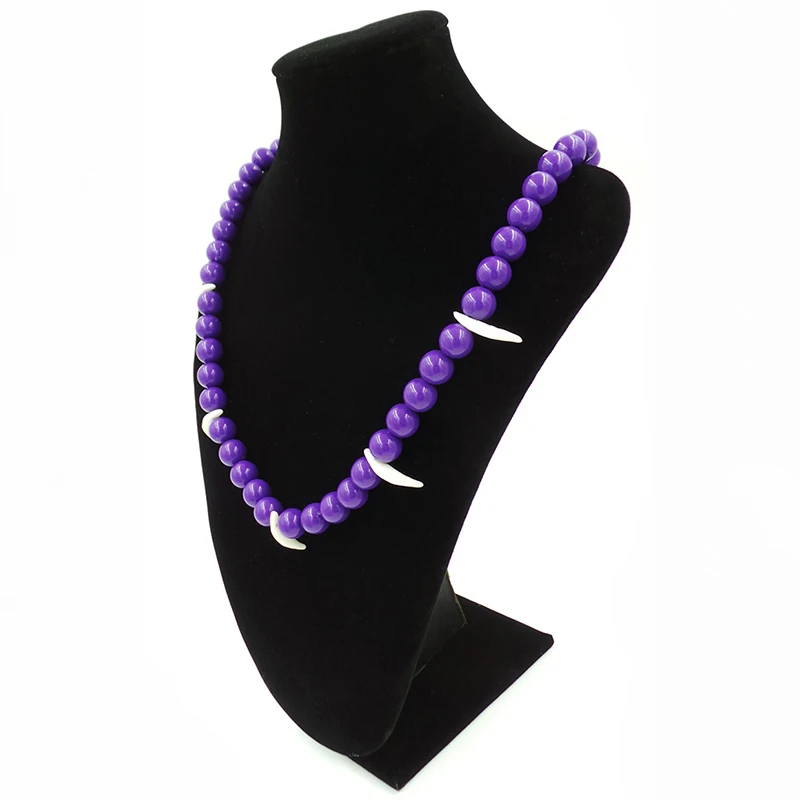 Бижутерия аниме Inuyasha ожерелье Platycodon Wolf Tooth Beads цепочка Ожерелье Косплей Подарки