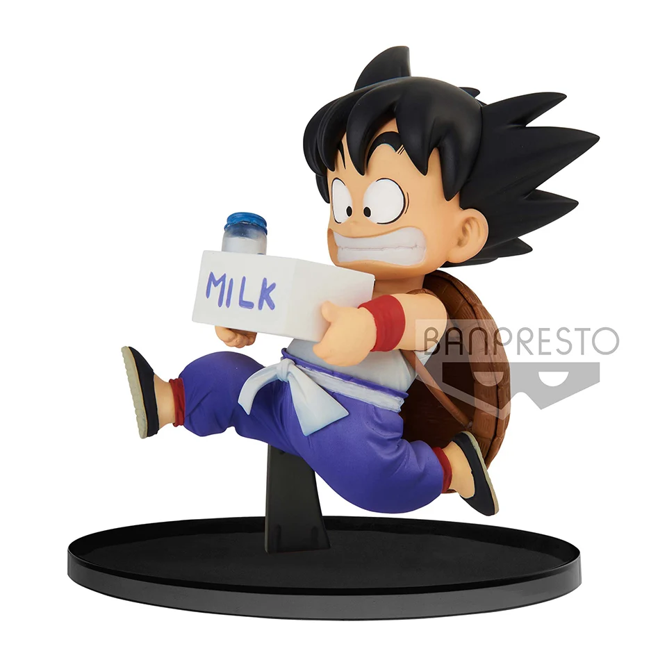 Goku Tronzo Banpresto Dragon Ball Z BWFC2 SC Гоку детство молоко ПВХ фигурка модель игрушки DBZ ребенок Гоку фигурка Jouets - Цвет: Goku