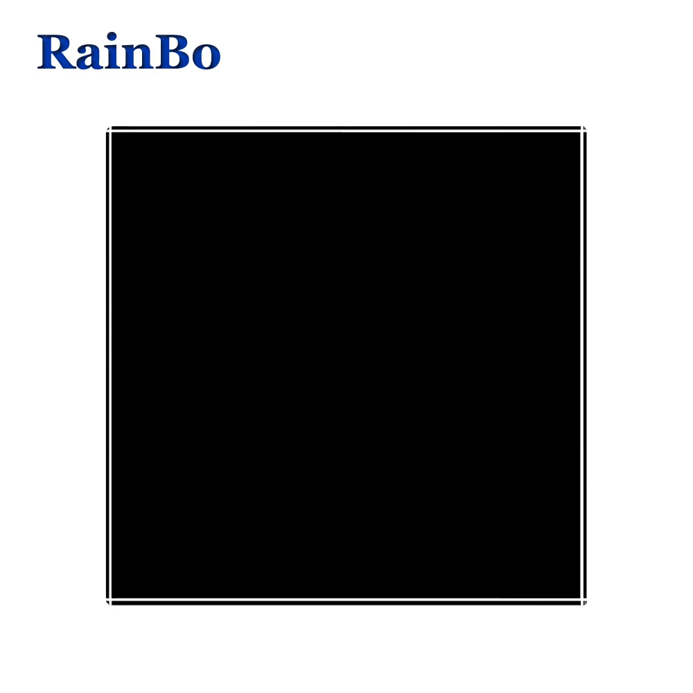 RainBo стандарт ЕС-пустой заполненный-роскошная стеклянная панель A19BKW/B1