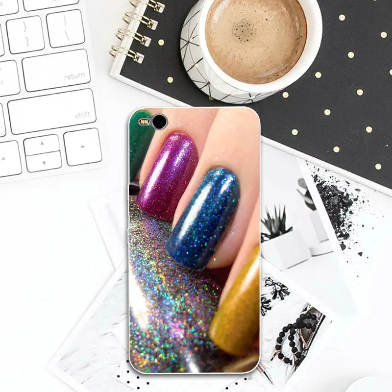 Hot Nail Polish Enamel Color For HTC One U11 M7 M8 M9 M10 E9 Plus Desire 530 626 628 630 816 820 Soft TPU Mobile Phone Cases |