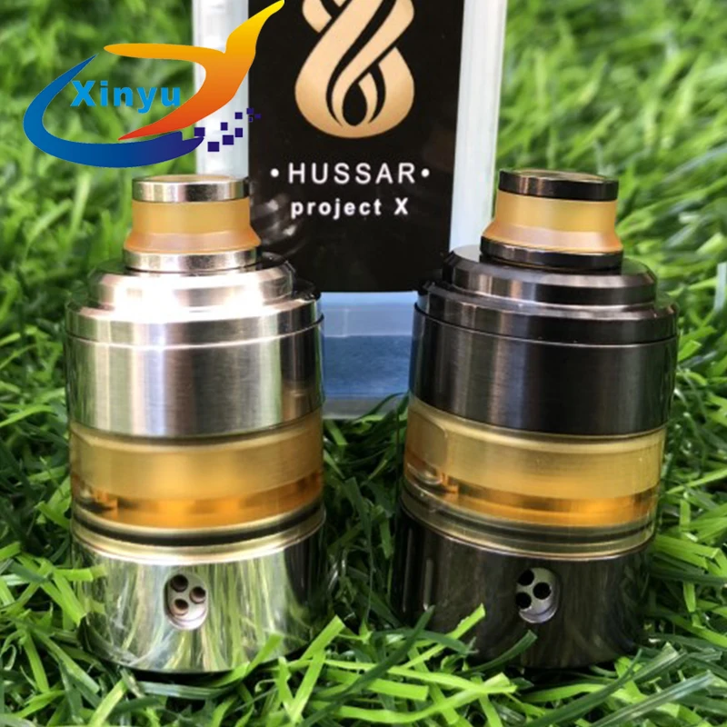 2018 горячий Hussar Проект X стиль RTA 2 мл емкость 316 испаритель из нержавеющей стали для