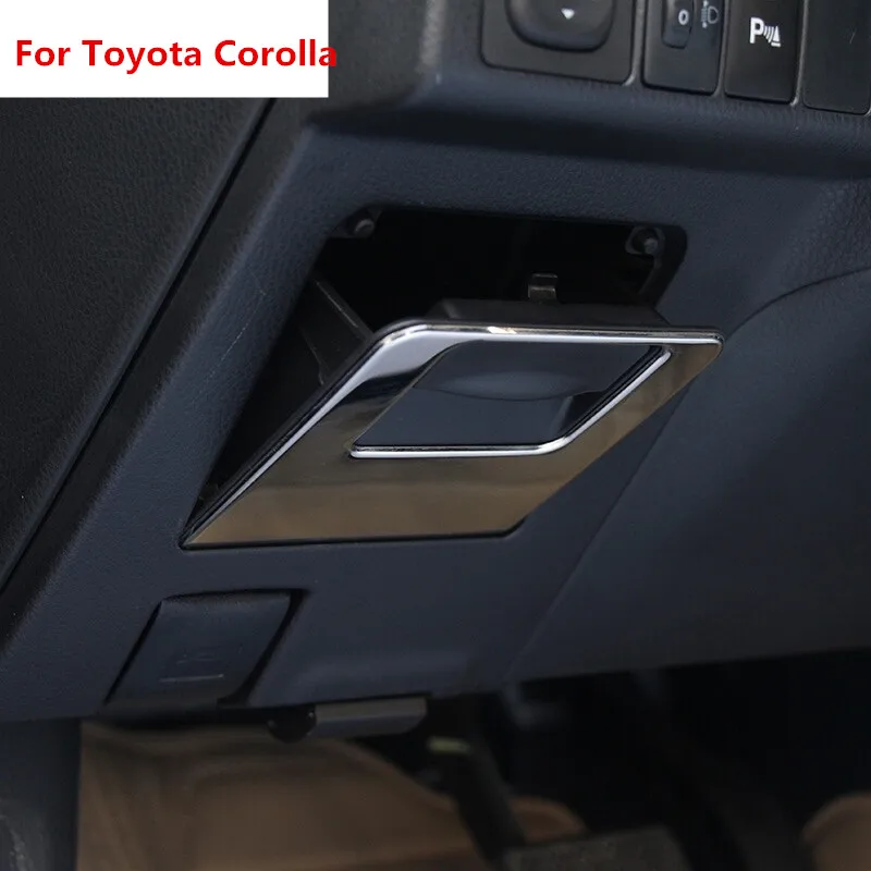 11 шт. для Toyota Corolla 2014 Нержавеющая сталь межкомнатные двери крыша окна фары