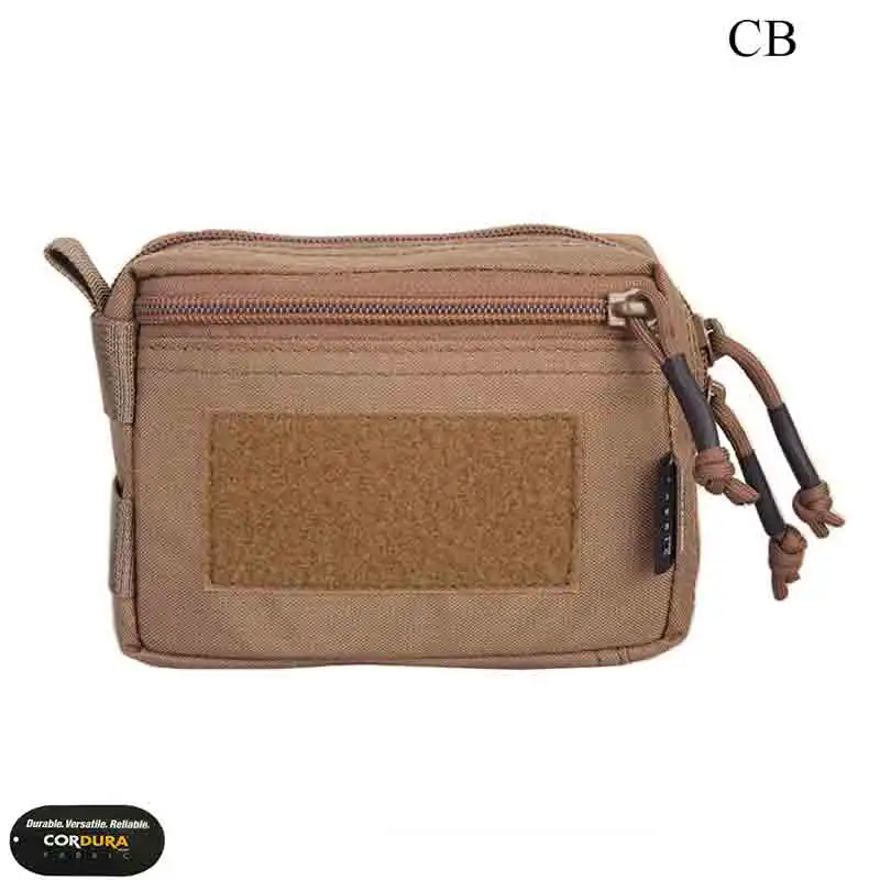 CB EMERSONGEAR Подключаемая поясная сумка для мусора, сумка для тактических военных охотничьих инструментов для страйкбола, сумка Мультикам, черный рюкзак EM8337 - Цвет: CB