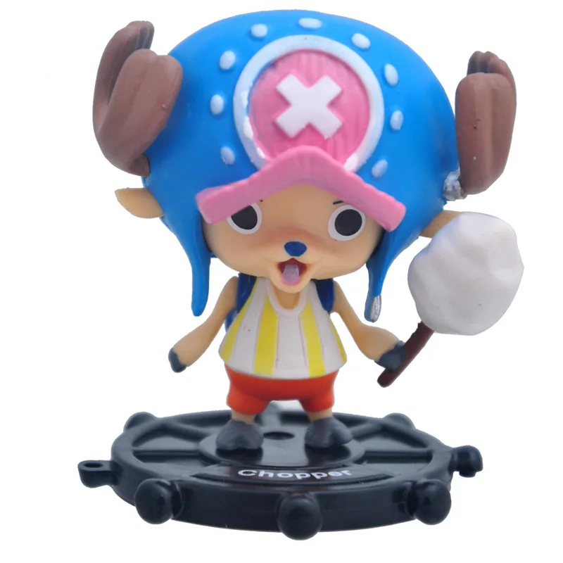 6 шт./лот Luffy Zoro Sanji Trafalgar Law Edward Newgate Donquixote Doflamingo Chopper Hancock ПВХ фигурка модель игрушки
