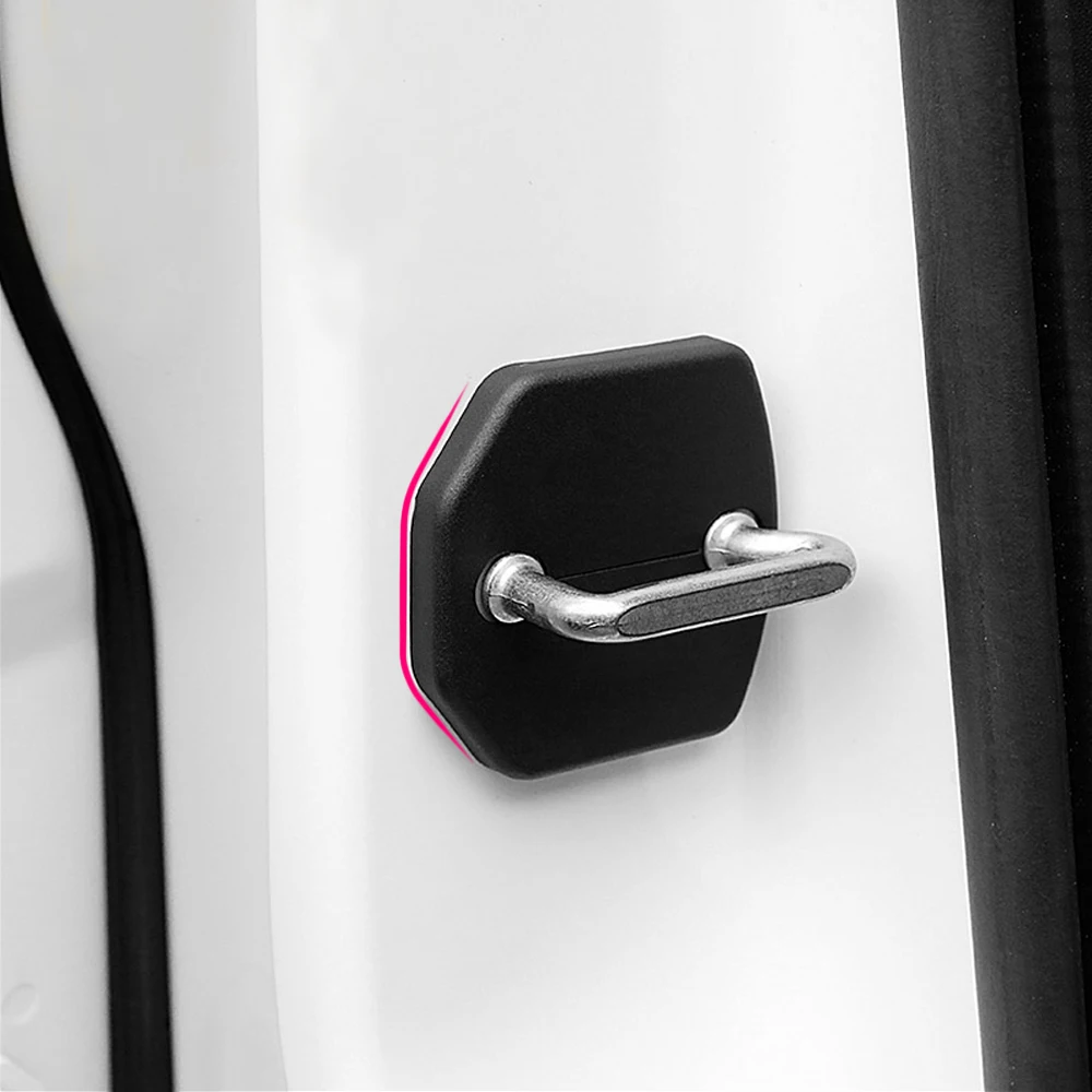 Стайлинг автомобиля крышка дверного замка защитный чехол антикоррозионный для