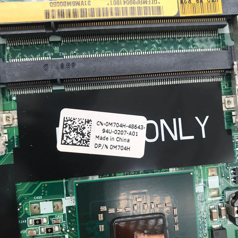 Mainboard For DELL A840 Laptop Motherboard CN-0M704H 0M704H M704H DA0VM8MB6E0 100% Full Tested | Компьютеры и офис