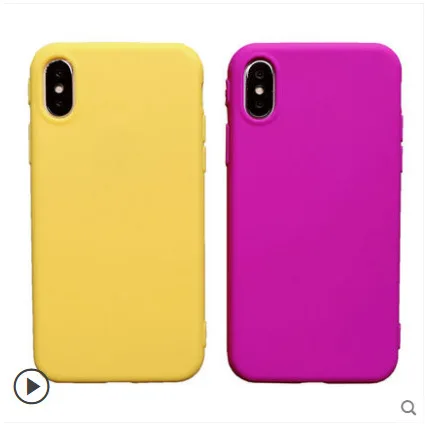 Suitable for iPhone 5 5s 6 6s 7 7s 8 8s SE Plus X XS MAX Simple quality Durable transparent silicone soft TPU case |