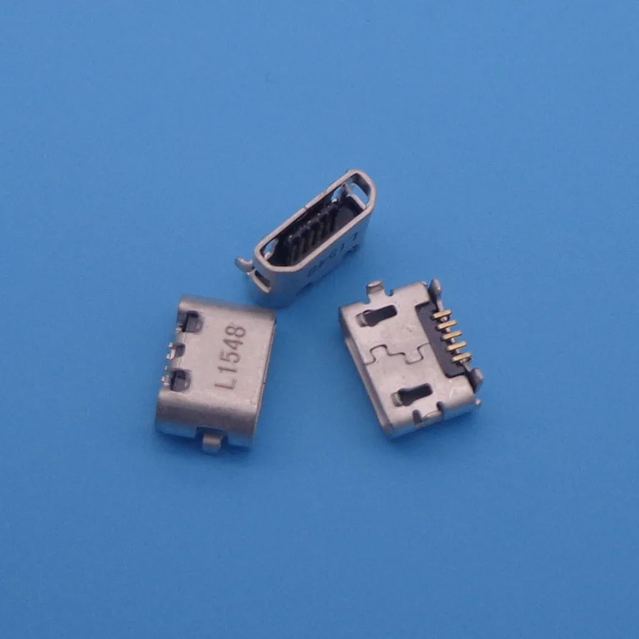 2 ~ 100 шт. Micro USB разъем для зарядного порта 5 контактный Huawei Honor 4X Y6 4A P8 C8817 P8max P8Lite 4C