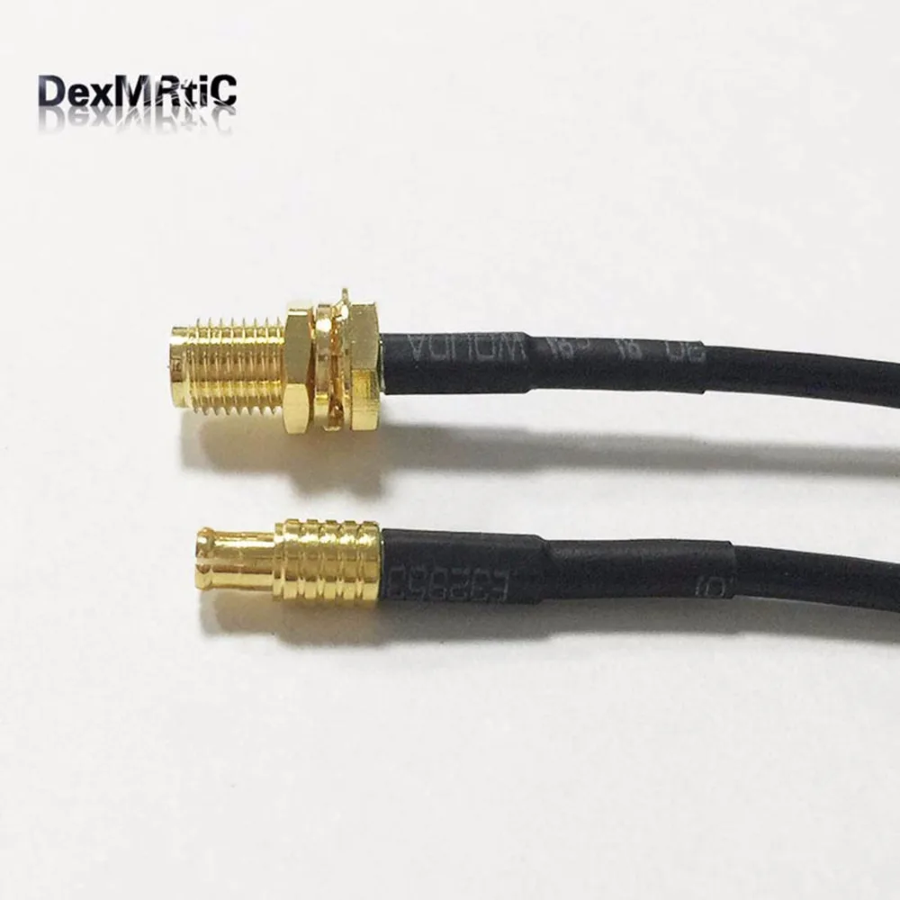 Новинка розетка переходник с внутренней резьбой штекер MCX RG174 30 см/50 см/100 см 1