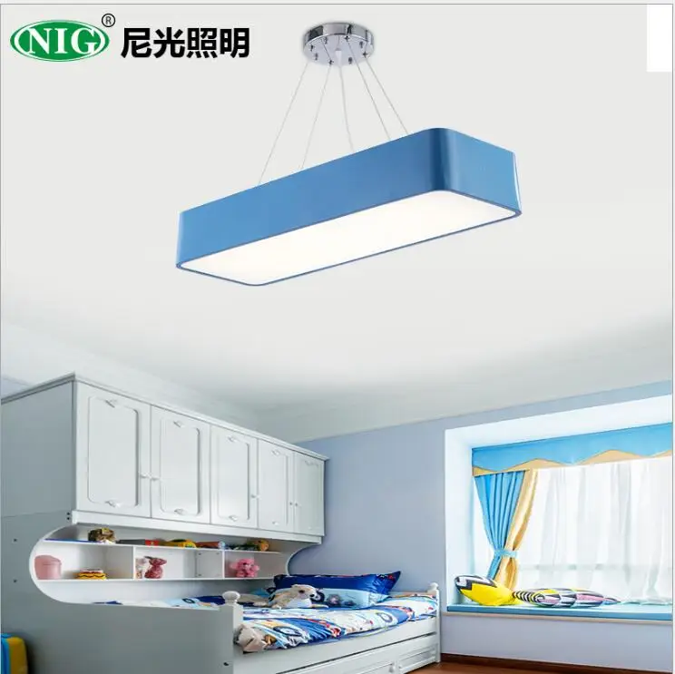 L округлые светодиодные офисные люстры для детской комнаты потолочные лампы