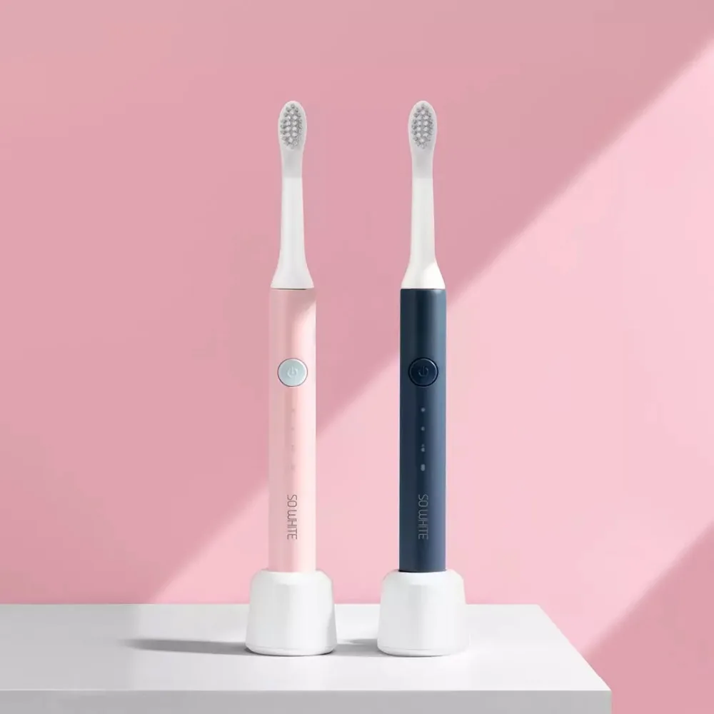 Электрическая зубная щетка Xiaomi MIJIA So White Acoustic Wave с 3 режимами очистки 2 мин таймер