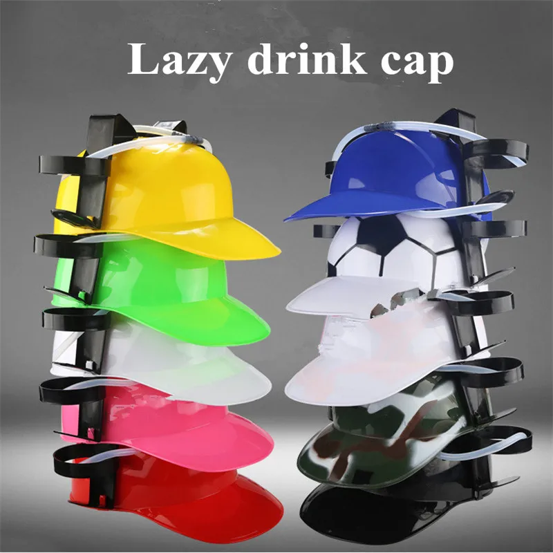 Новинка шлем для напитков забавные игрушки удобная соломенная Кепка подарки