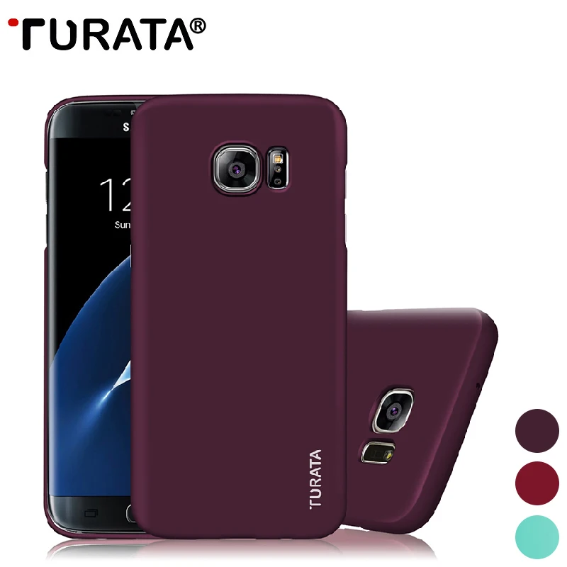 TURATA ультра тонкий чехол для телефона samsung Galaxy S7 Край [не S7] гладкая поверхность