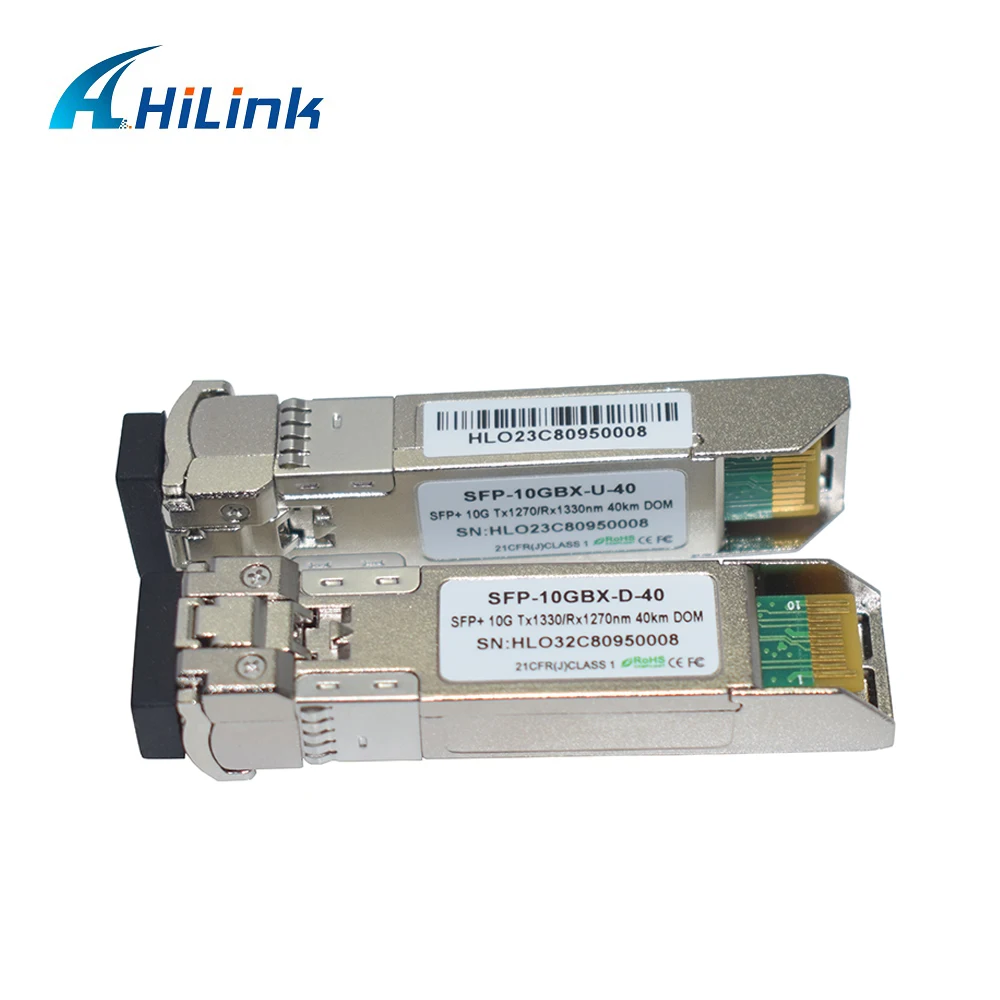 5 пар! 10 ГБ/сек. SFP + 40km BiDi 1270/Нм Модуль LC DOM оптический трансивер|Оптоволоконное
