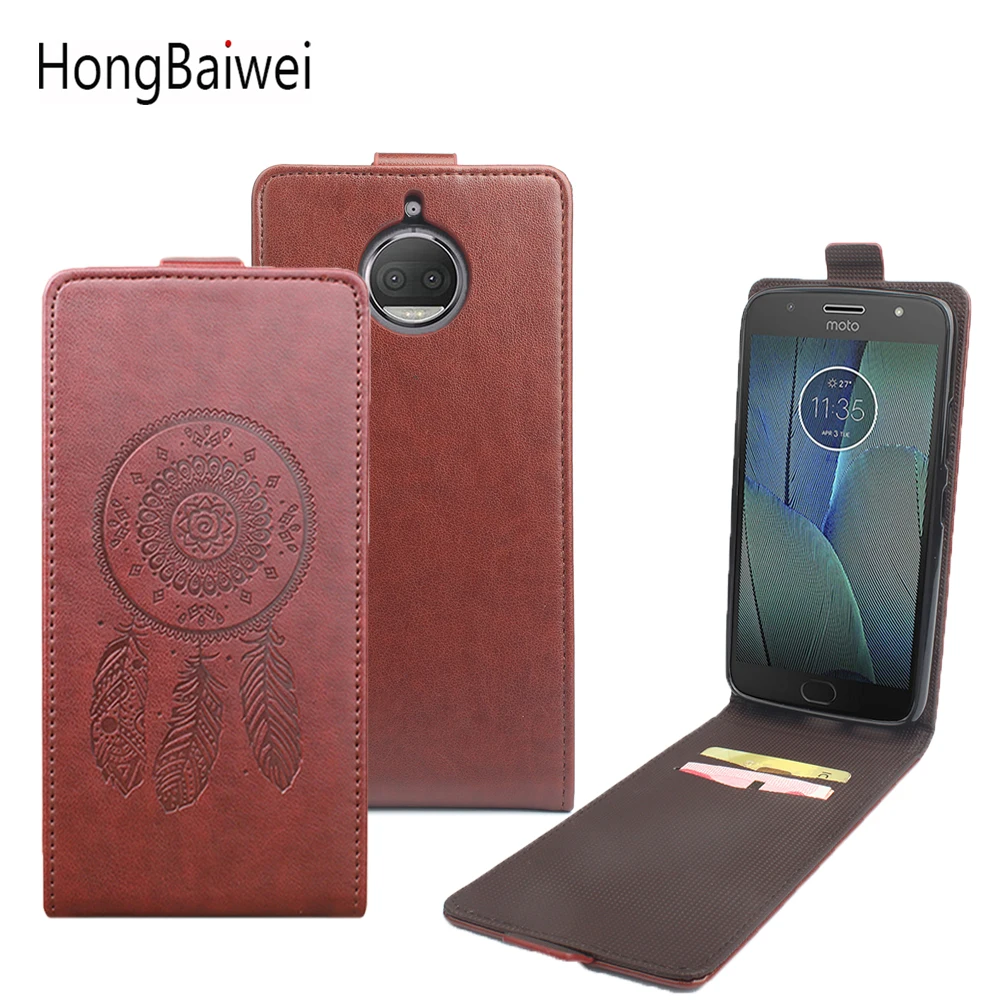 Кожаный чехол для мобильного телефона Moto G5s Plus типа кошелька для G4 G4Plus G5 M XT1662 Z Play PN XT1635.