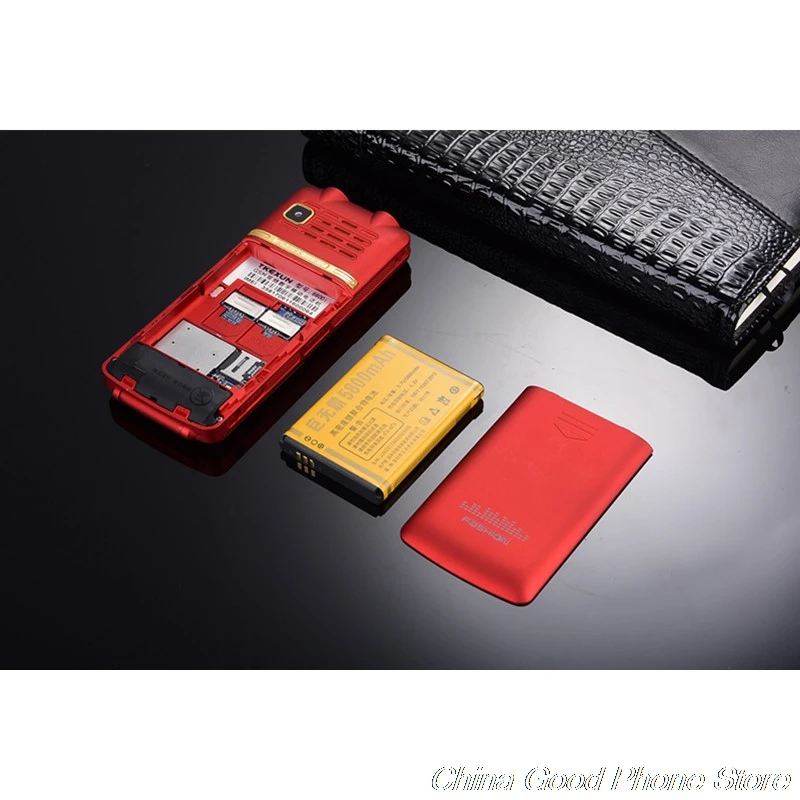 Оригинальный сотовый телефон TKEXUN 8800i Magic Voice с откидной крышкой металлический