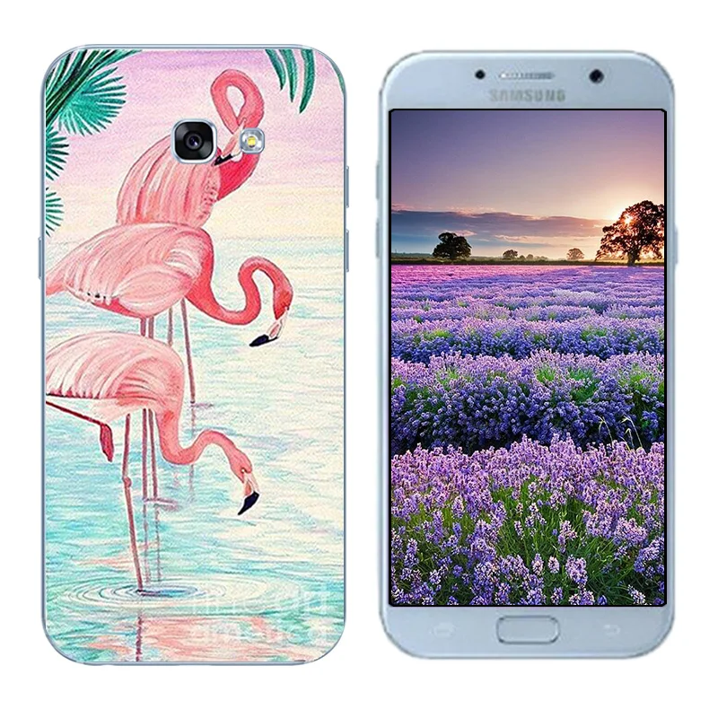 for Samsung A5 2017 Case Soft Silicone Phone BIG GUN Printing Cover Fundas Galaxy SM-A520 A520F Coque |