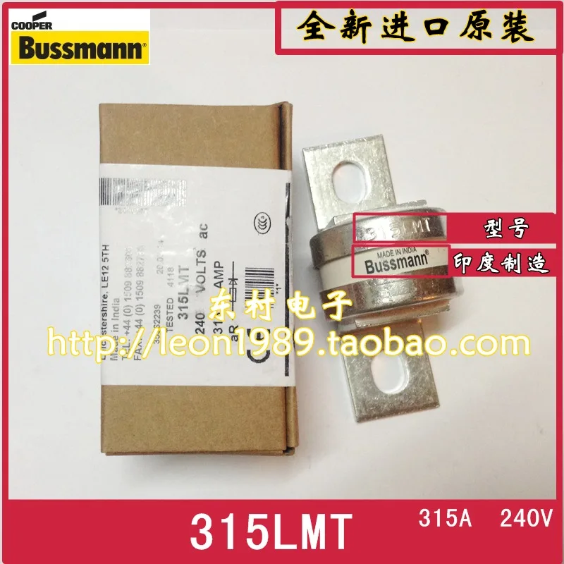 

[SA]United States BUSSMANN fuse 315LMT 315A 240V BS88: 4 fuses--5PCS/LOT